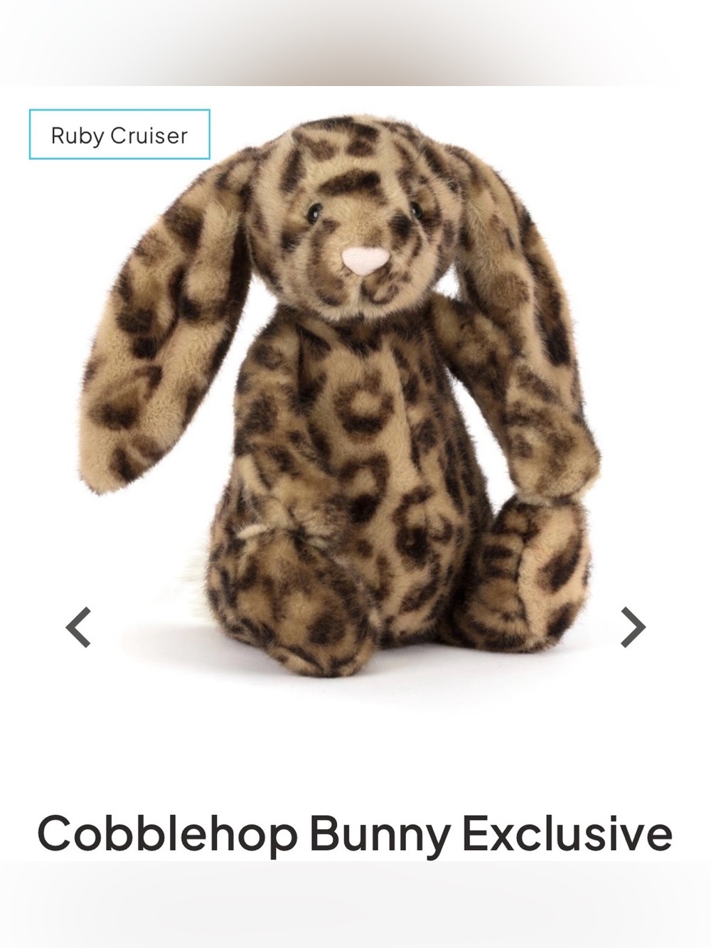 Jellycat Cobblehop Bunny - Picture 1 of 8